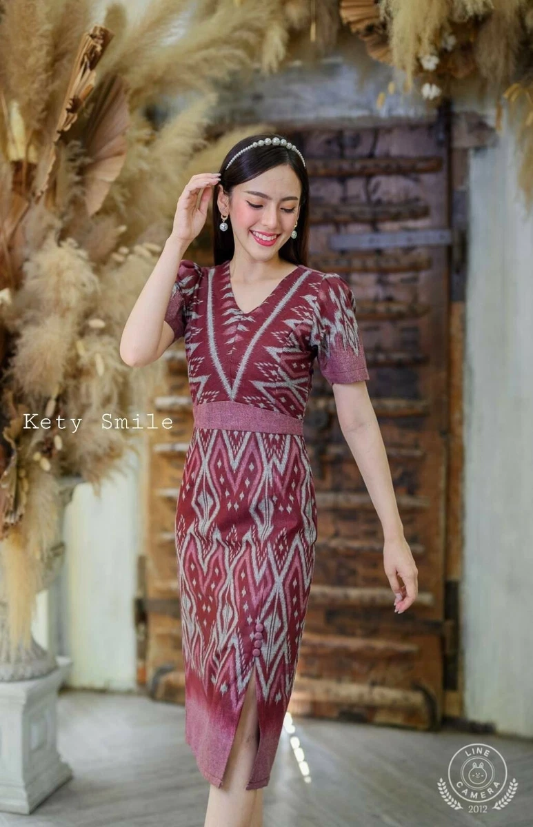 Myanmar Traditional Fashion Dress