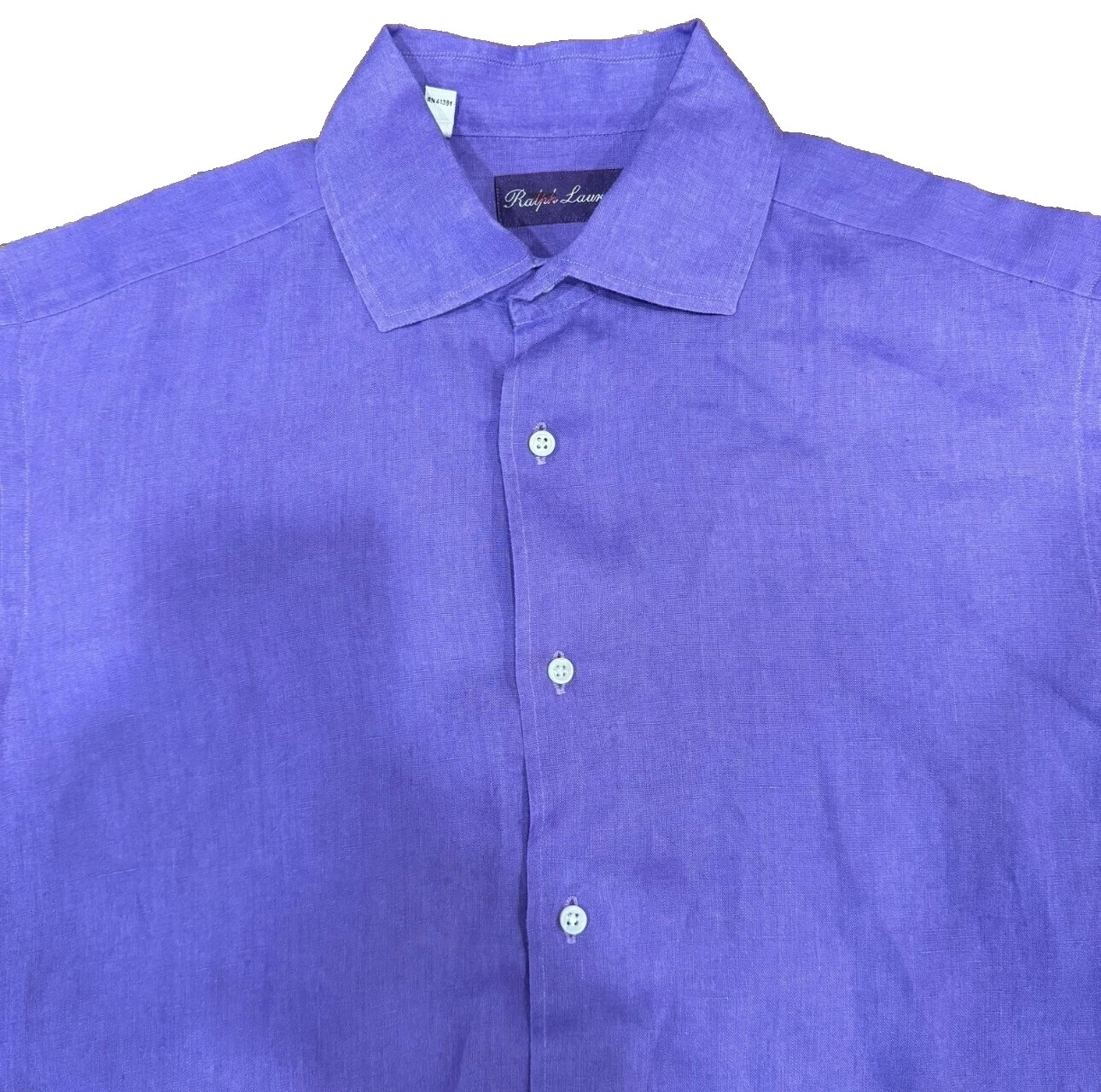 Ralph Lauren Purple Label Linen Dress Shirts for Men