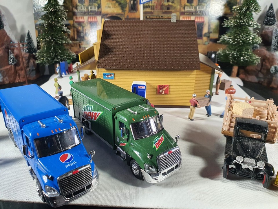 O Scale General Super Market Store Grocery Store For Your Train Layout