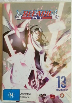 Bleach 13 The Rescue M DVD Video (Japan) Region 4 Australia Episodes 50 to 53. 