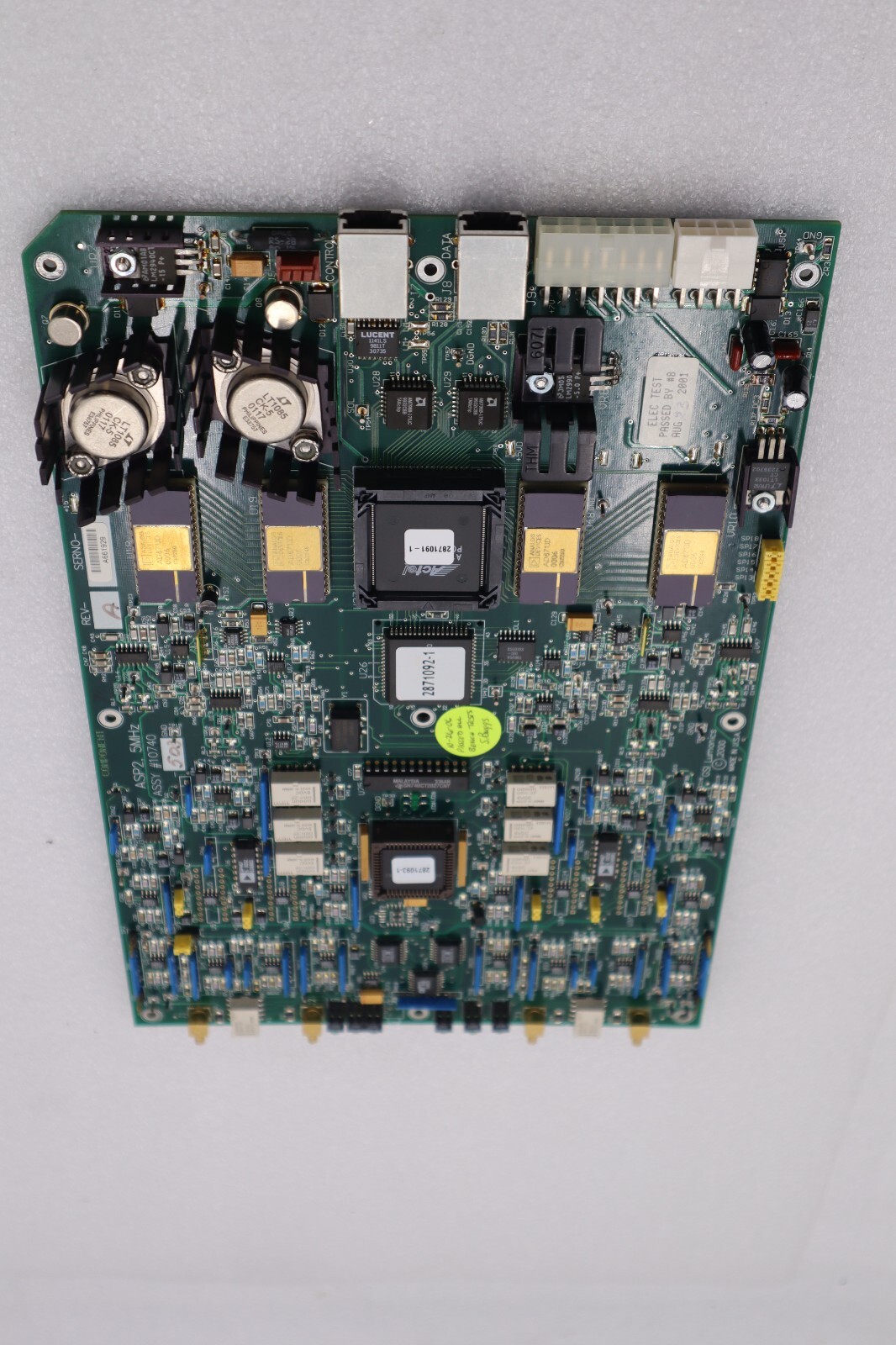 GSI Lumonics ASP2 5MHz REV-A A661929 PCB Assembly Board 10740-503 #2832 ...