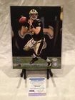 DREW BREES Signed 8x10 Picture Photo PSA New Orleans Saints XLIV MVP Autographed
