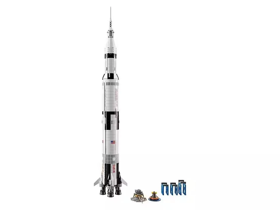 MOC NASA Apollo Saturn V Building Kit / 1969 Pieces