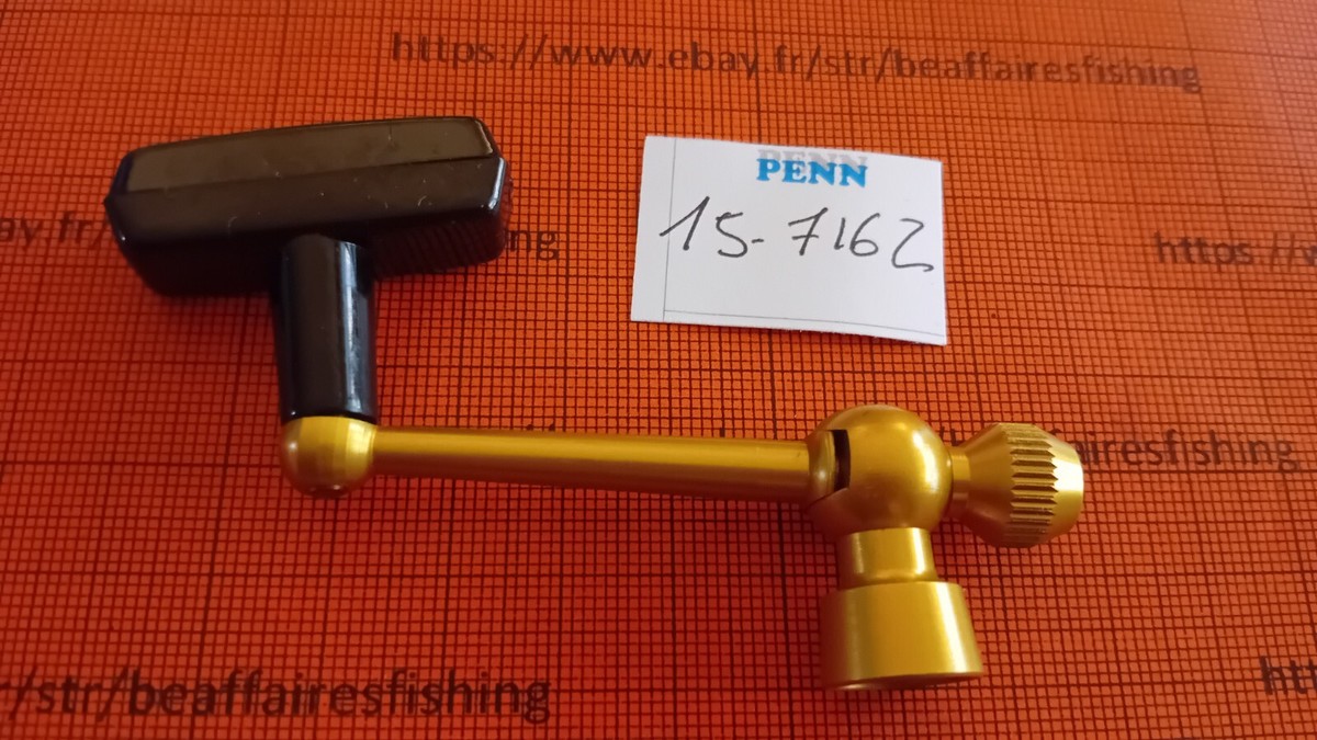 Manivelle De Rechange Penn SpinFisher 9500SS / 950SSM – Or – Pièce D'origine 15N-950M