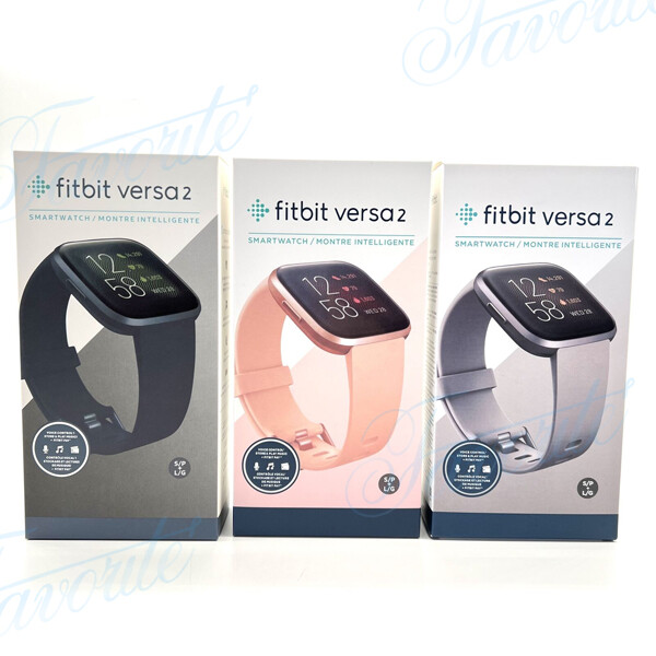 NEW Fitbit Versa 2 Health & Fitness Smartwatch Authentic Activity Tracker S & L