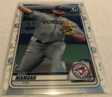 2020 Bowman Chrome Prospects Baseball Alek Manoah Toronto Blue Jays #BCP-149