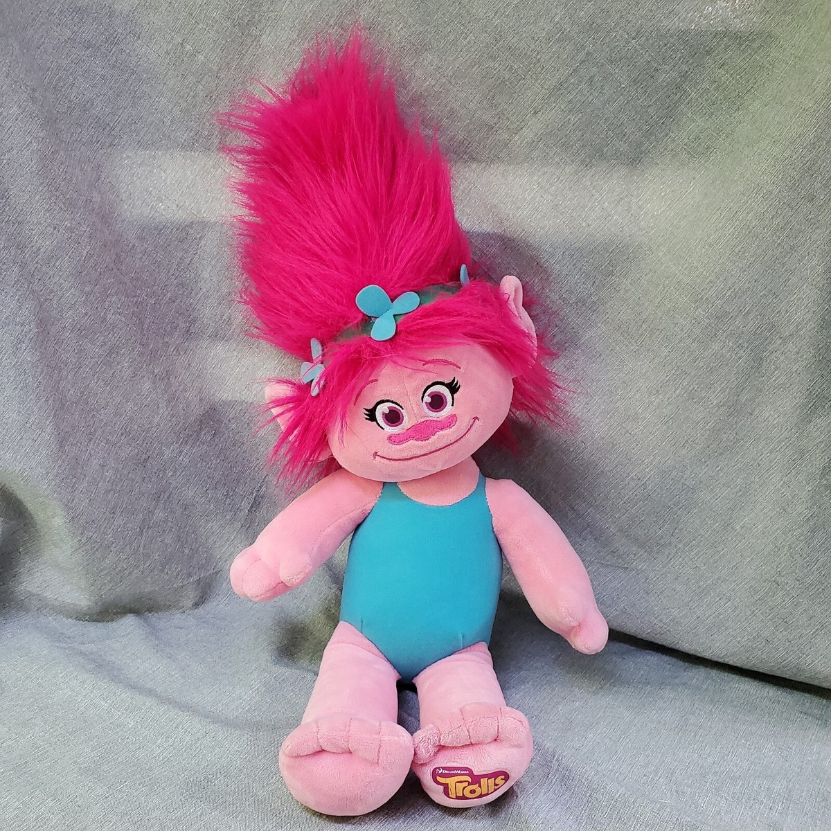 Dreamworks Trolls Trolls Teddy Bear Build A Bear Dreamworks Pink