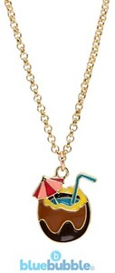 Authentic Bluebubble SUMMER LOVE Necklace Funky Fun Holiday Cute Kitsch Retro Sweet Kawaii