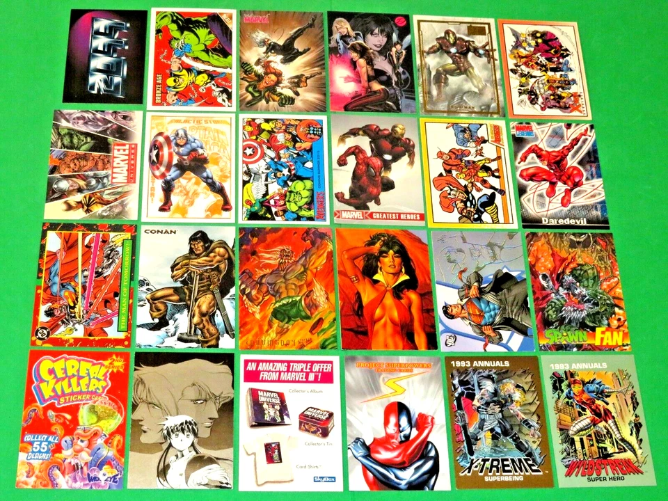 1991-2020 MOVIES TV MARVEL PROMO 280 CARD LOT X-FILES STAR WARS TREK WIZARD DC - Image 2 of 4