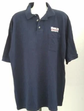 Swales Aerospace Blue Polo Shirt Size 2X Military ATK Embroidery