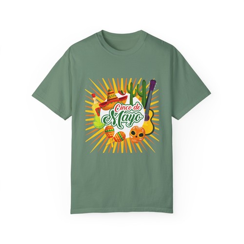 Cinco de Mayo Unisex T-Shirt | Colorful Mexican Fiesta Tee - Picture 90 of 213