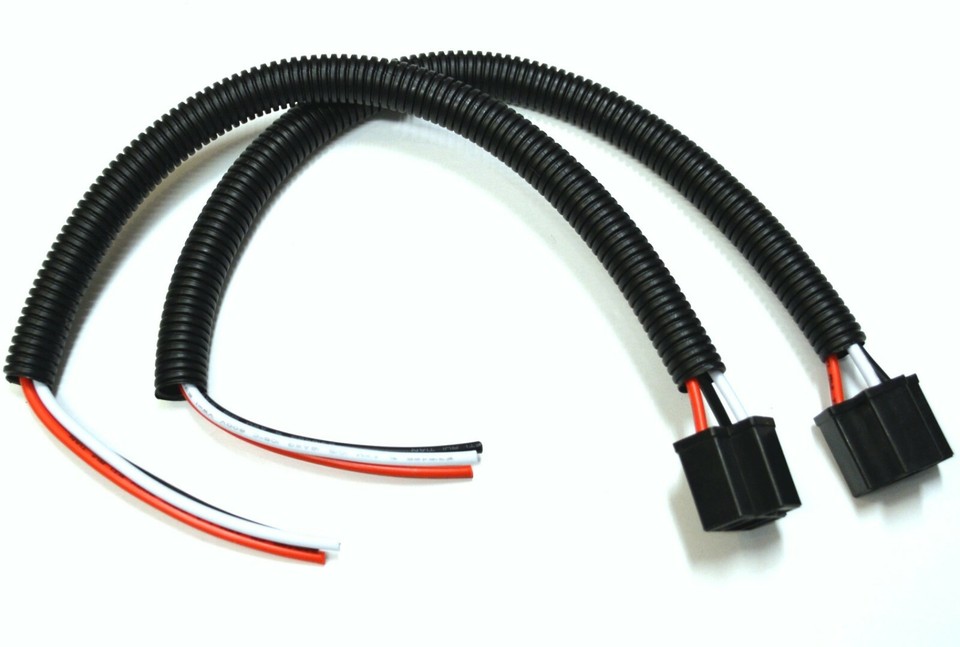 Connecteur H4 Mâle Avec Harnais De Câblage Heavy Duty - Rallonge Phare, Neuf Universel