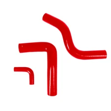 CJ Classics Radiator Hose Set Red Silicone 260/289/302 Mustang 1965-1968