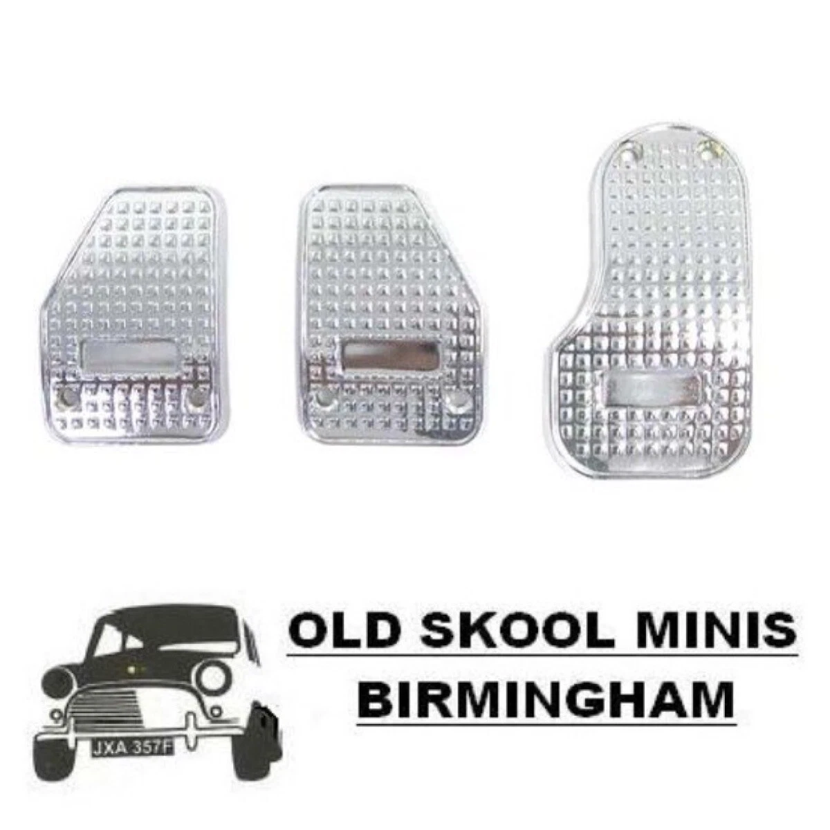 Classic mini pedal covers deals