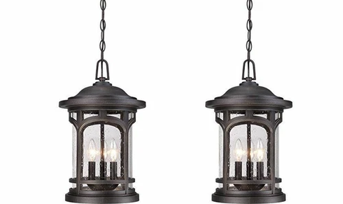 Quoizel MBH1911PN 3 Light Marblehead Hanging Outdoor Lantern Fixture - Pack of 2 - Picture 1 of 6