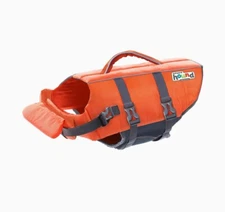 Outward Hound Granby Splash Dog Life Jacket Orange & Grey - XS