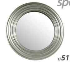 SPECCHIO SPECCHIERA TONDO PARETE MURO APPOGGIO CLASSICO MODERNO 51*51*3CM