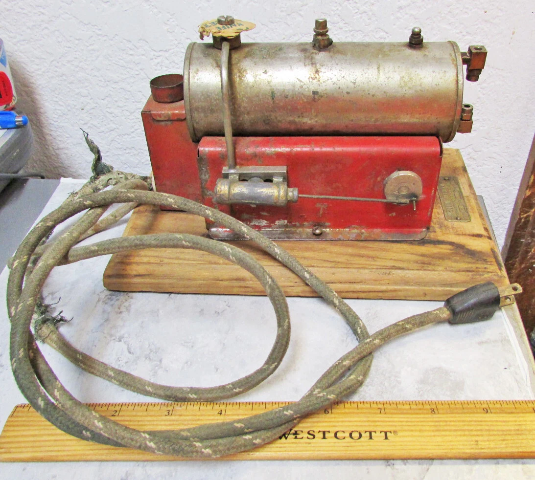 Vintage toy sales steam engine