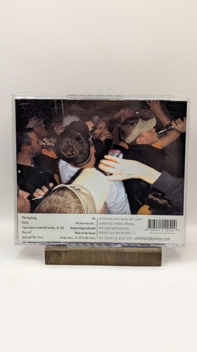 Jack Cracker Hats Off CD MEGA RARE 2002 Hip Hop/Rap OBSCURE - Picture 2 of 2