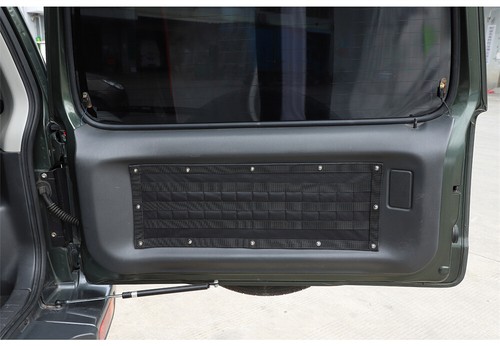 Black Tailgate Storage Bag Case Cover Tool Organizer For Suzuki Jimny 2012-2017 - Picture 7 of 10