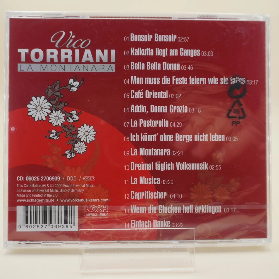Vico Torriani – La Montanara | CD | Zustand Neu / OVP - Bild 2 von 2