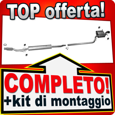Scarico Completo per MINI COOPER ONE ROADSTER R56 R57 R58 R59 1.6 2010 ...