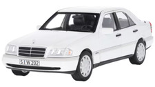 C 200 Limousine W202 1993 - 1996 Modellauto Mercedes by Norev ® 1:18 polarweiß