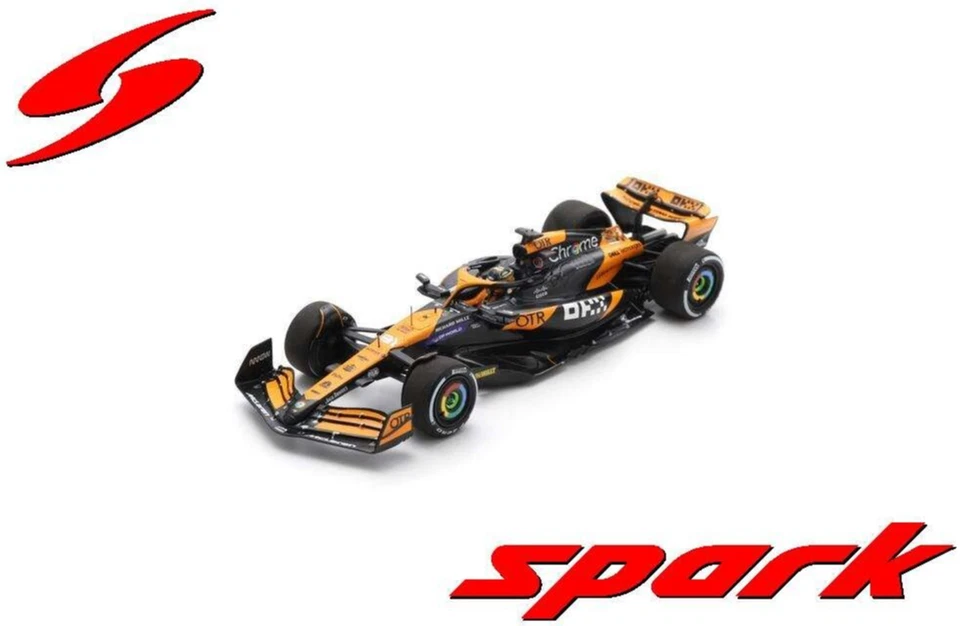 Mclaren MCL38 Oscar Piastri #81 4th Australian GP 2024 S9524 Spark 1/43 F1 Team