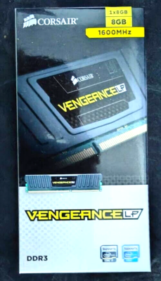 Corsair CML8GX3M1A1600C10 (PC3-12800 (DDR3-1600), DDR3 SDRAM, 1600