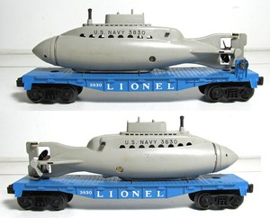 lionel submarine car