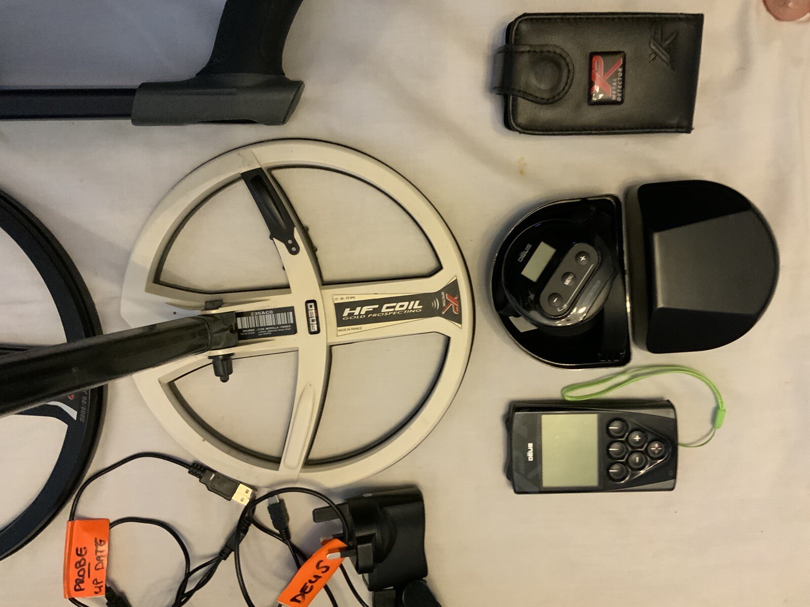 XP Deus 1 Metal Detector. COMPLETE Set Up. REMOTE, COILS, COVERS, BOOKS