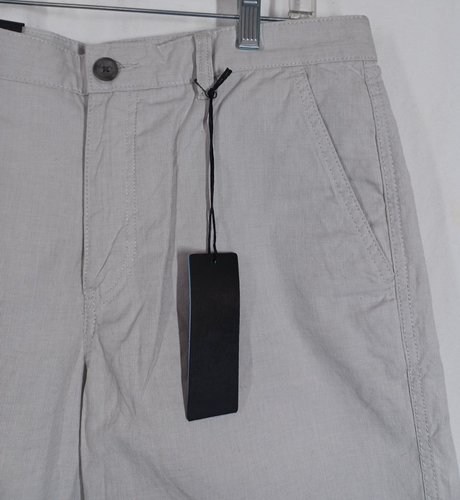 MARK ANTHONY Slim Fit Khaki Shorts Sz 32 NWT 11" Rise 10" inseam Cotton 0313 - Picture 2 of 14