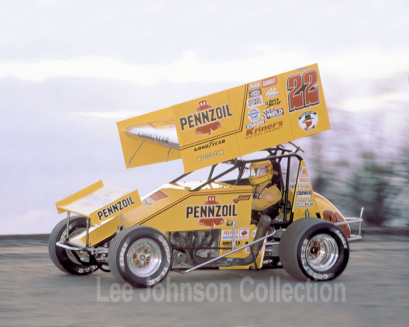 初版　ジョン・ディクスン・カー 1996 Jac Haudenschild 8x10 print Dirt Sprint Car Racing | eBay