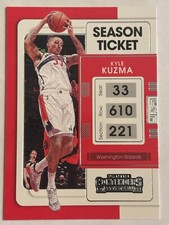 2021-22 Panini Contenders #81 Kyle Kuzma Washington Wizards