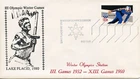 UNITED STATES  1980 Olympic Winter Games -WINTER OLYMPICS STATION  FDC3989