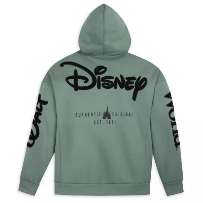 Disney Parks Green Zip Hoodie Adult XL - Walt Disney World | eBay