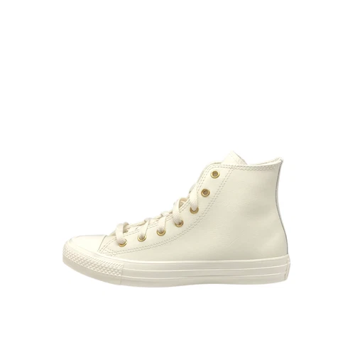CONVERSE COD.A10709C SPORTIVE DONNA CTAS HI IN PELLE COL.EGRET METALLIC