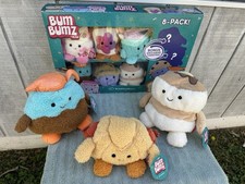 Bum bumz breakfast themed plush Lot of 11 brand new Pancakes, coffee, muffin