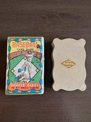 Vintage Warren Built-Rite Baseball Card Game No. 443 COMPLETE 1940s USA