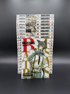 Beastars Manga Vol. 1-22 English Version FULL SET