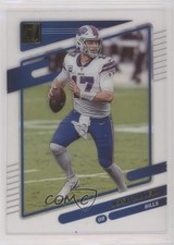 2021 Panini Clearly Donruss Gold Josh Allen #5 n0c