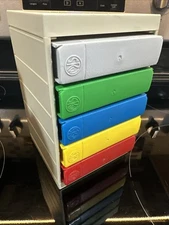Vintage SRW 3.5" Floppy Disk Storage ComPak Multi Color Colored Organizer