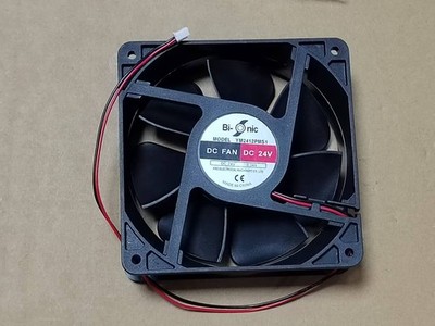 1 PCS Bi-onic YM2412PMS1 12038 cooling fan DC24V 0.34A 120mm Axial fan 2pin