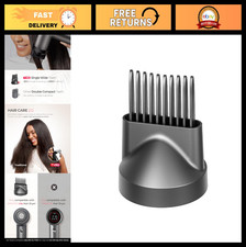 Magnetic Hair Comb Attachment for Air Dryer, Detangling  Lengthening Tool, Effi