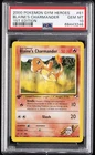 2000 POKEMON GYM HEROES 1ST EDITION #61 BLAINE'S CHARMANDER PSA 10