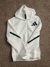 Authentic Adidas Z.N.E. Hoodie   in WHITE Size s 