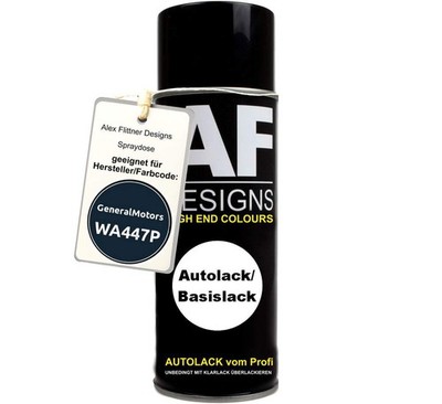 Für GeneralMotors WA447P Poseidon Blue Pearl Spraydose Basislack Sprühdose 400ml