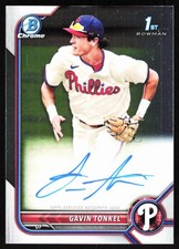 2022 Bowman Chrome Gavin Tonkel Auto Philadelphia Phillies #CPA-GTL