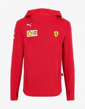 Image of 2021, Red, Ferrari Kids Hoodie - Team