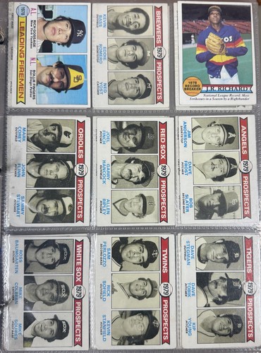 Vintage Baseball Card Lot in Binder HOF Aaron Mays Clemente Banks *Lower Grade* - Picture 16 of 20